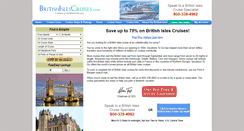 Desktop Screenshot of britishislescruises.com